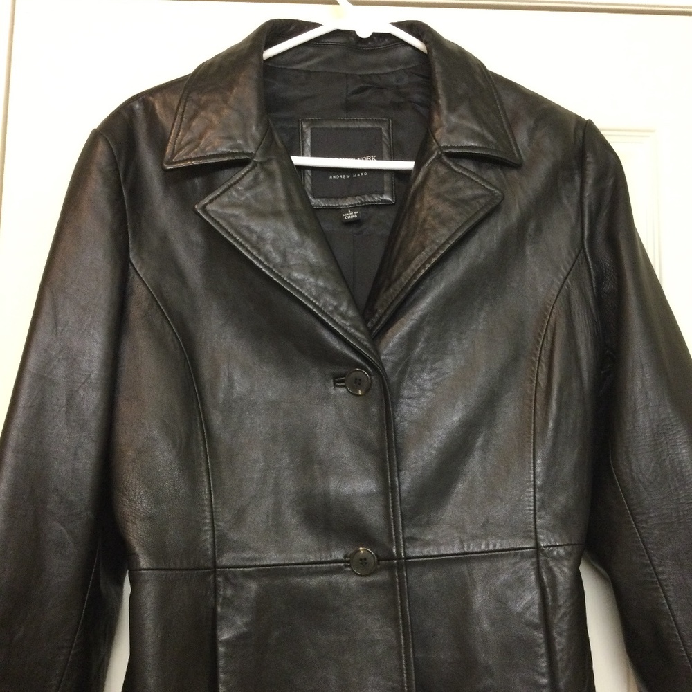 ANDREW MARC Women’s Leather Jacket